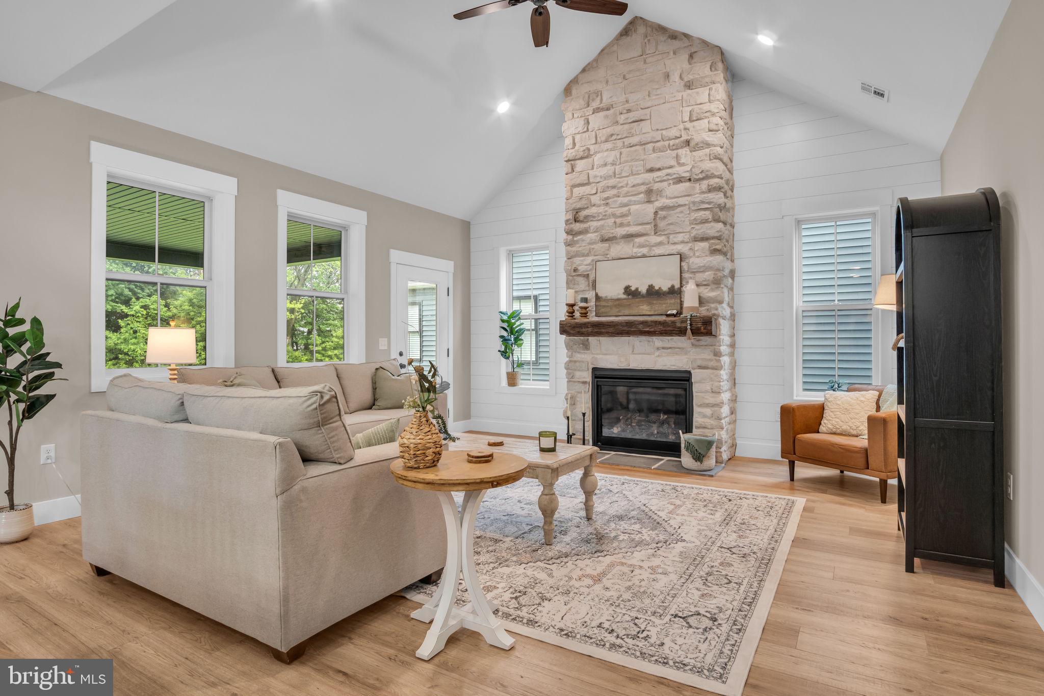4120 Locust Road Camp Hill, PA 17011 - Photo 13 of 38 a living room with furniture and a fireplace