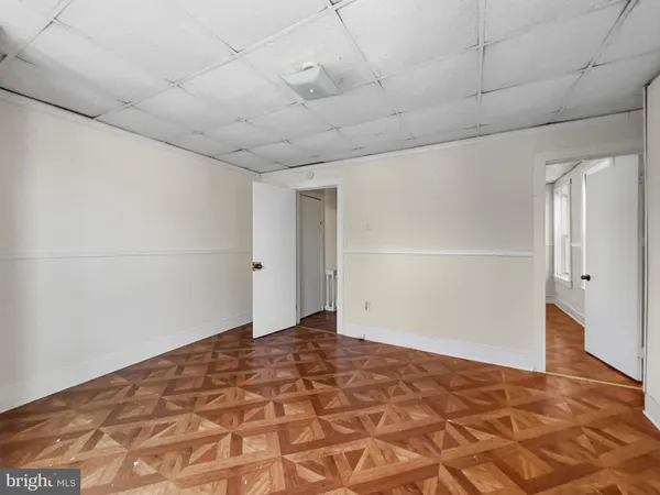 a view of empty room