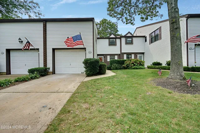 a view of backyard of house