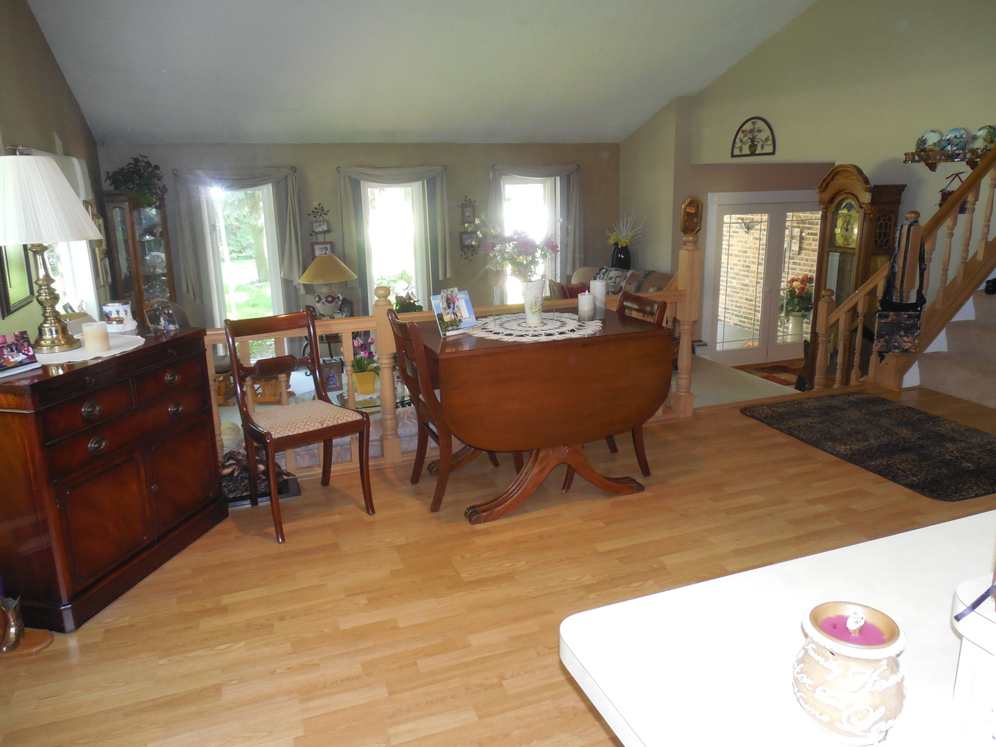 12340 West Offner Road Manhattan, IL 60442 - Photo 10 of 38 a living room with furniture a window and a dining table