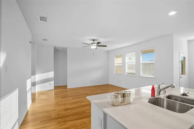 a view of a city with an ocean view