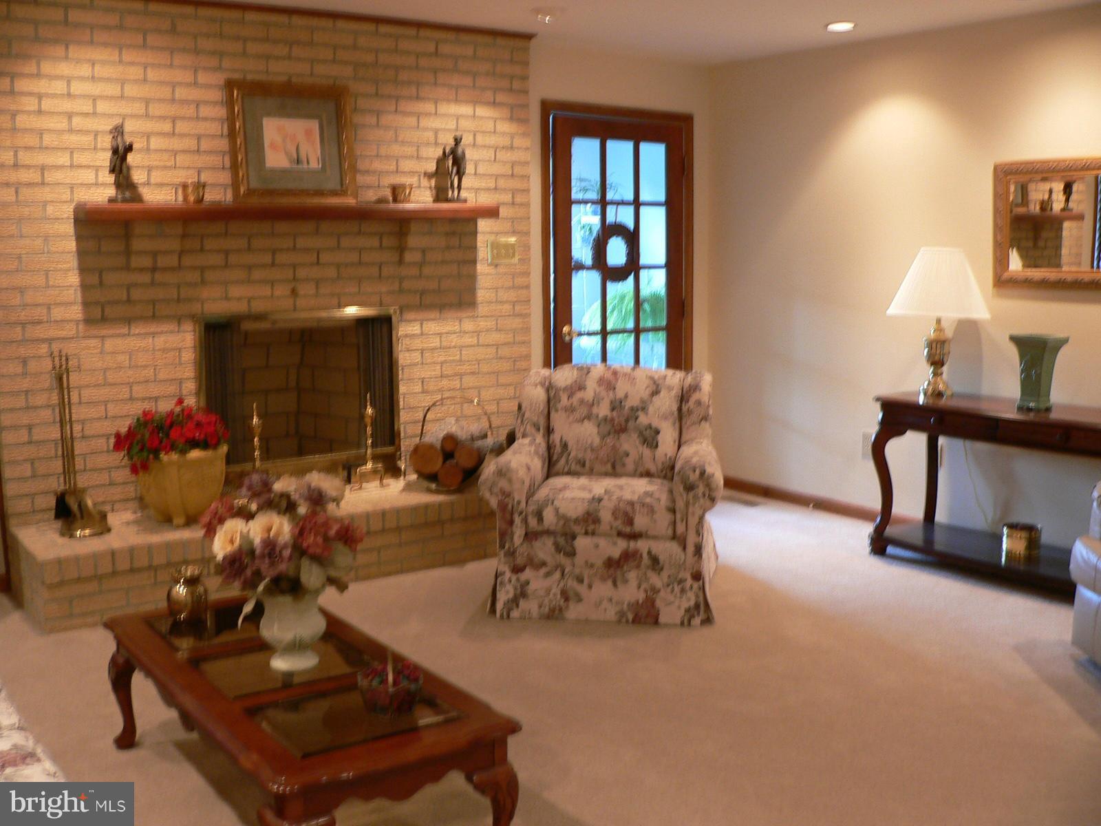 10200 Kelly Road Walkersville, MD 21793 - Photo 19 of 30 Floor to ceiling brick wood burning fireplace