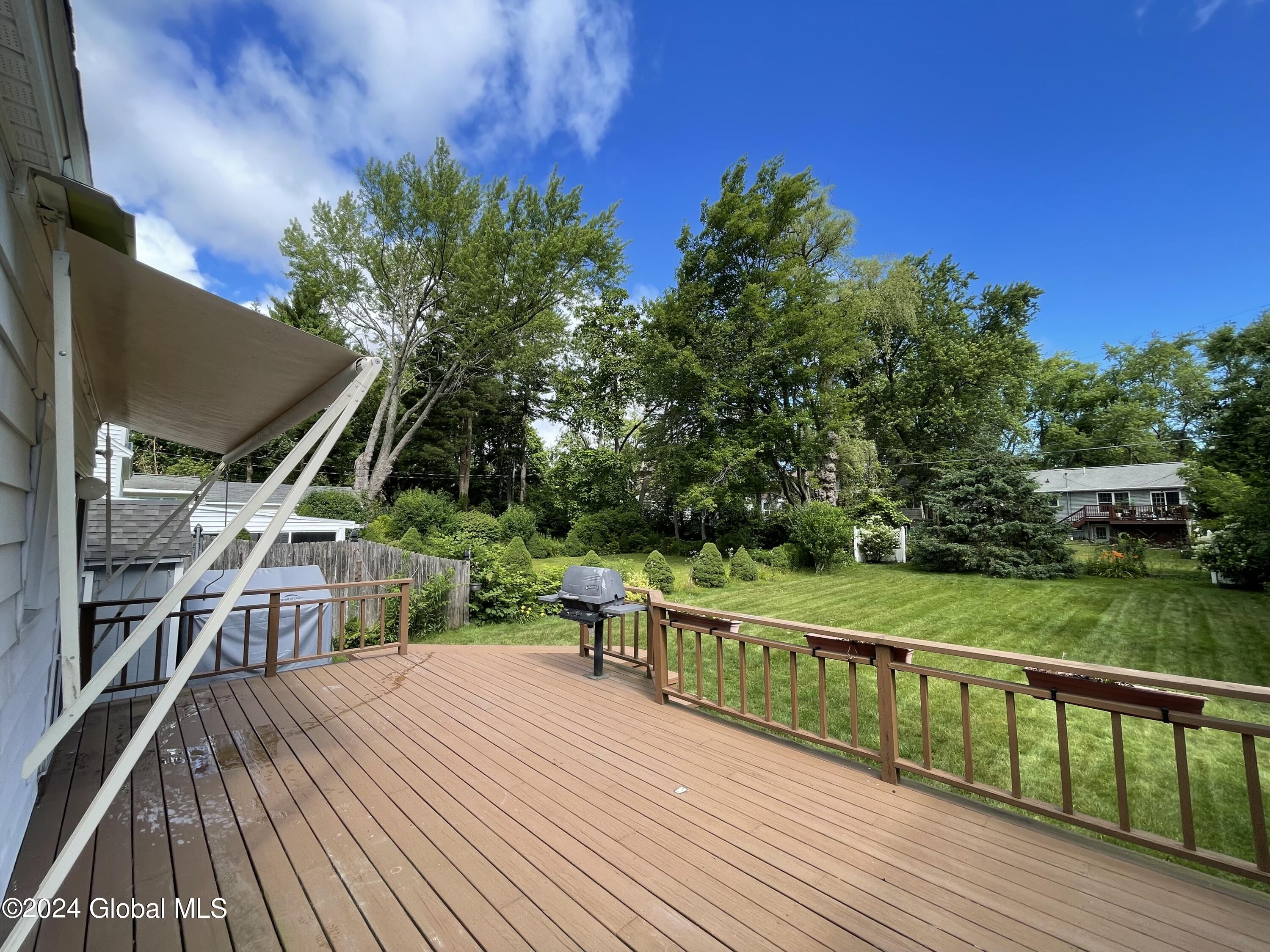 2041 Hoover Road Niskayuna, NY 12309 - Photo 25 of 26 Deck with Awning