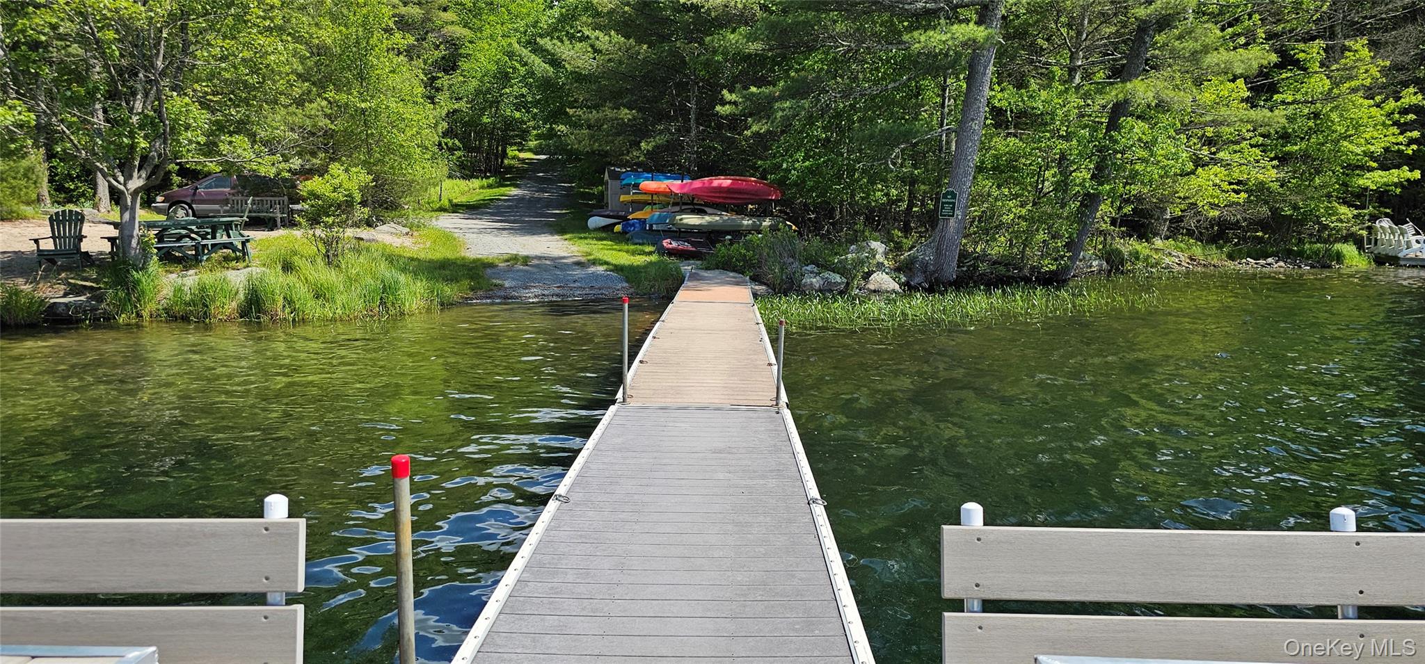 Lot 20.22 Woods Road Barryville, NY 12719 - Photo 18 of 20 a pathway of a house with a yard
