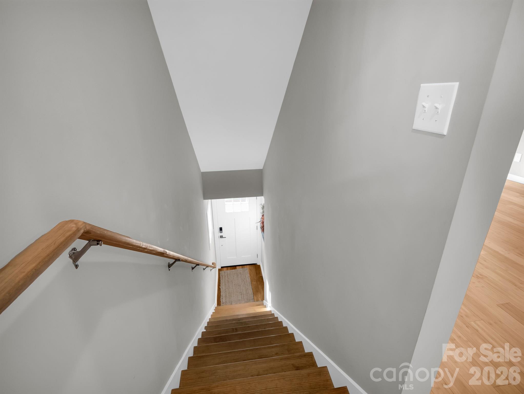 9 East Citra Street Arden, NC 28704 - Photo 18 of 28 a view of a hallway view with staircase