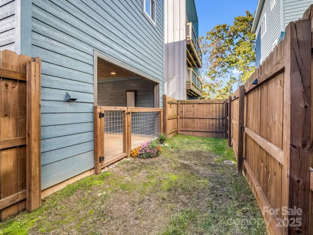 a close view of a utility room with dryer and washer