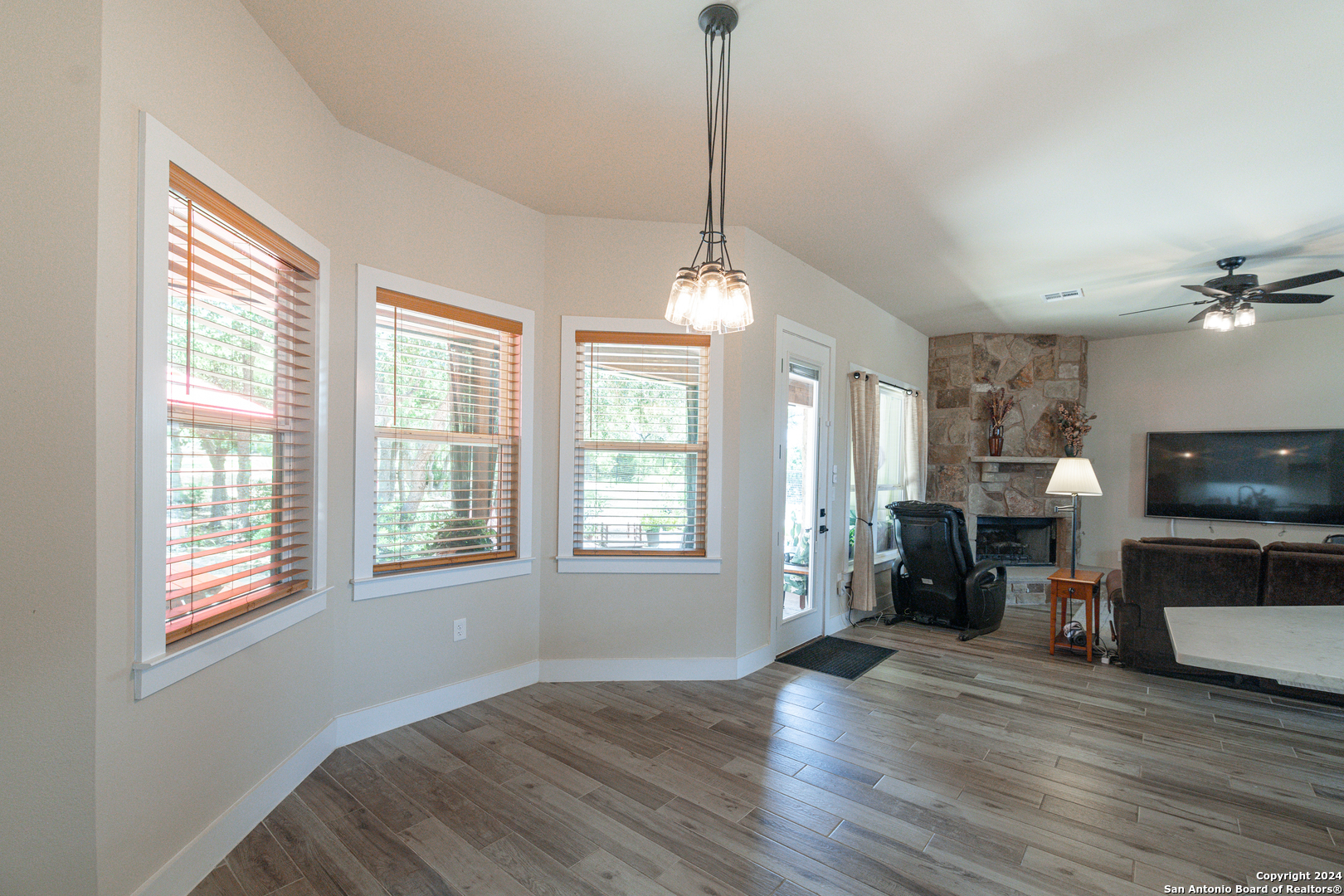 924 Rhinestone Canyon Lake, TX 78133 - Photo 12 of 41 a view of living room with furniture and a window
