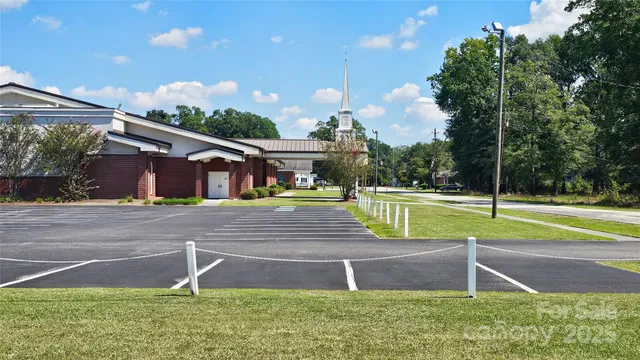 a view of a house with a swimming pool