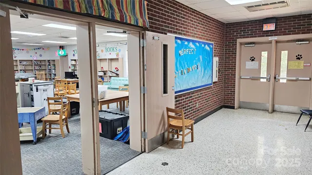 a view of storage and utility room