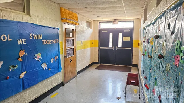 a black and white photo of a painting