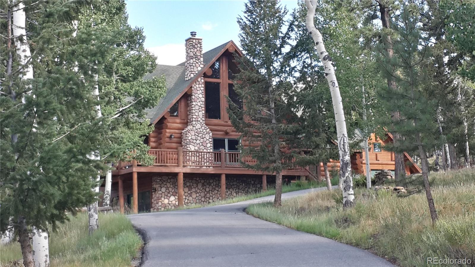 2120 Blacksmith Road Hartsel, CO 80449 - Photo 4 of 50 a view of house with outdoor space and garden