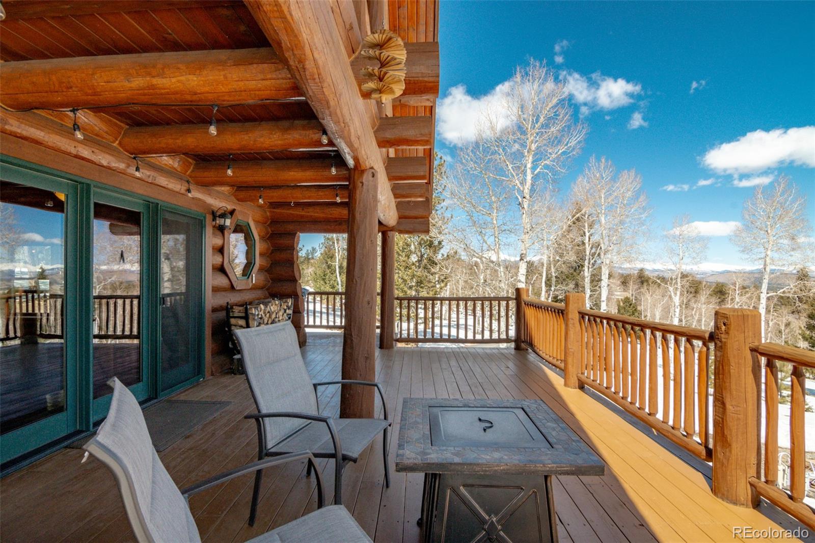 2120 Blacksmith Road Hartsel, CO 80449 - Photo 6 of 50 a view of a balcony with furniture