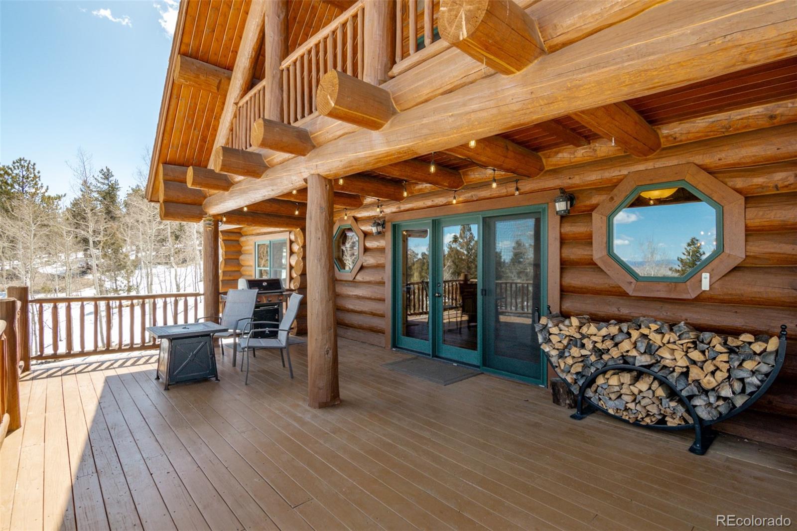 2120 Blacksmith Road Hartsel, CO 80449 - Photo 10 of 50 a view of living room and wooden floor