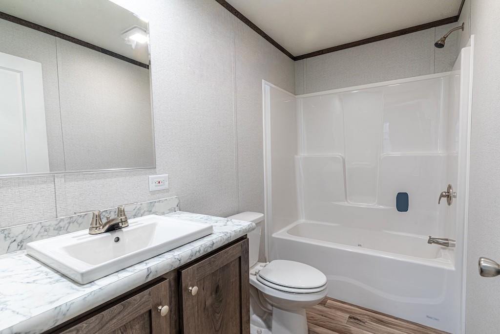 1328 Hidden Valley Road Bulger, PA 15019 - Photo 11 of 21 a bathroom with a sink toilet a mirror and shower