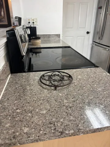 a close view of sink