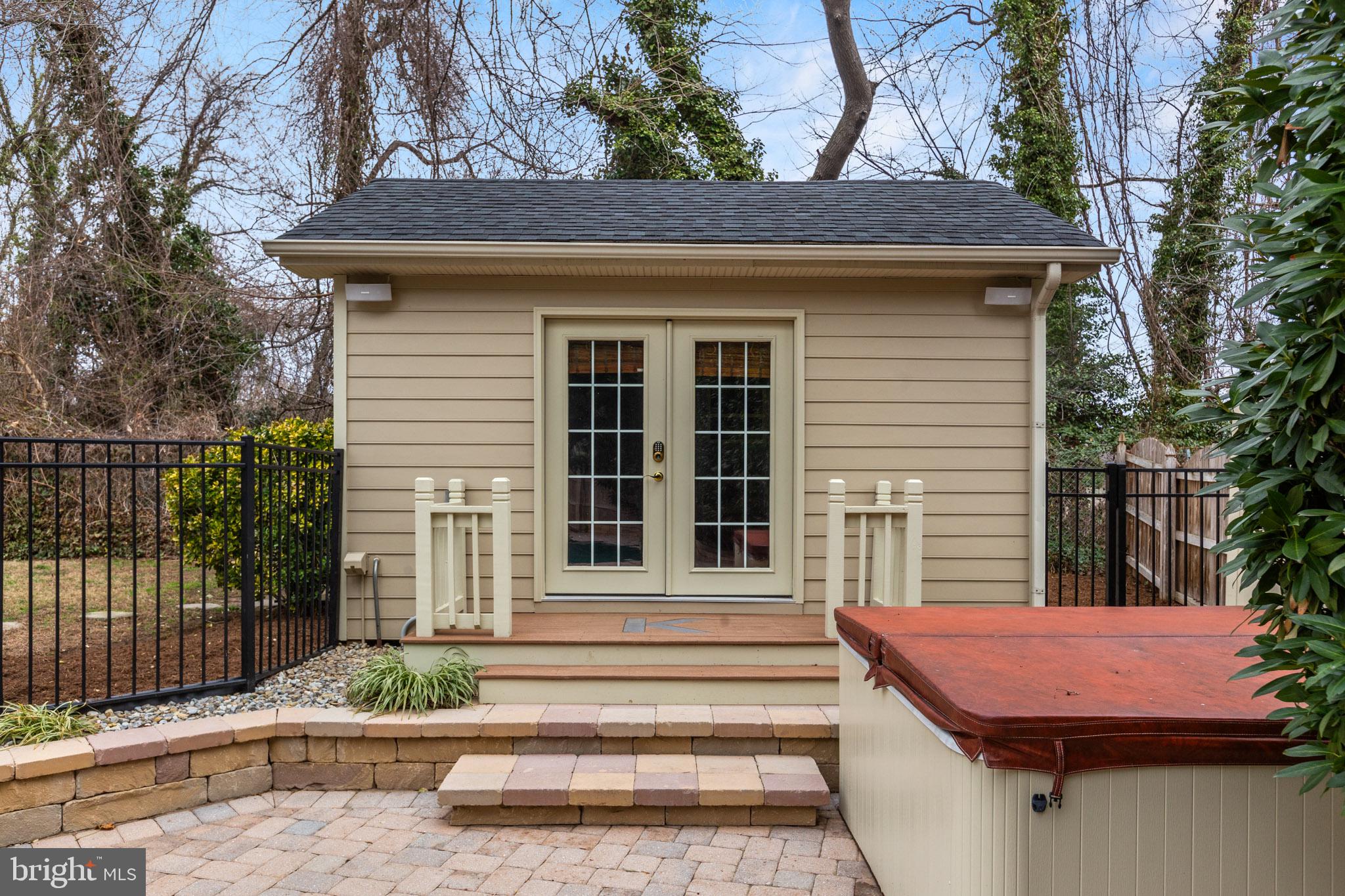 218 Lees Lane Edgewater, MD 21037 - Photo 33 of 41 Charming backyard retreat with spa.