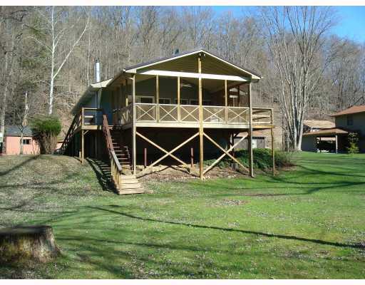 151 Lower Riviera Road Emlenton, PA 16373 - Photo 1 of 18 Exterior Front. A spacious 22x16 covered deck overlooks the Allegheny River.