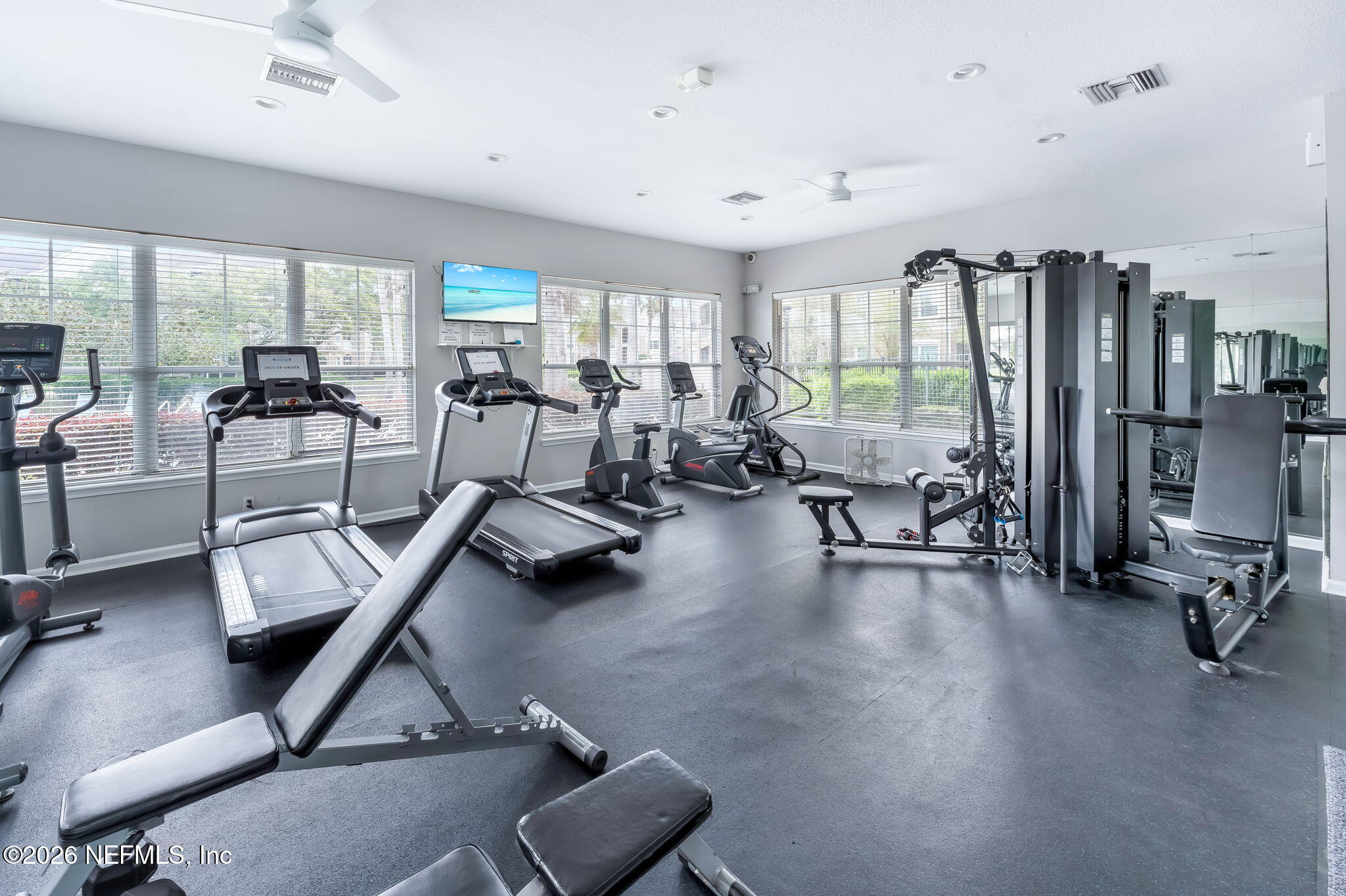 7990 Baymeadows Road East, Unit 520 Jacksonville, FL 32256 - Photo 36 of 41 a view of a room with gym equipment