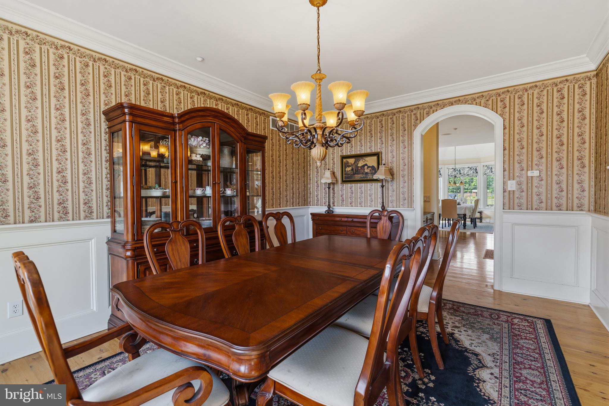 265 Walter Road Chalfont, PA 18914 - Photo 15 of 83 Formal dining room with wainscoting and crown mold