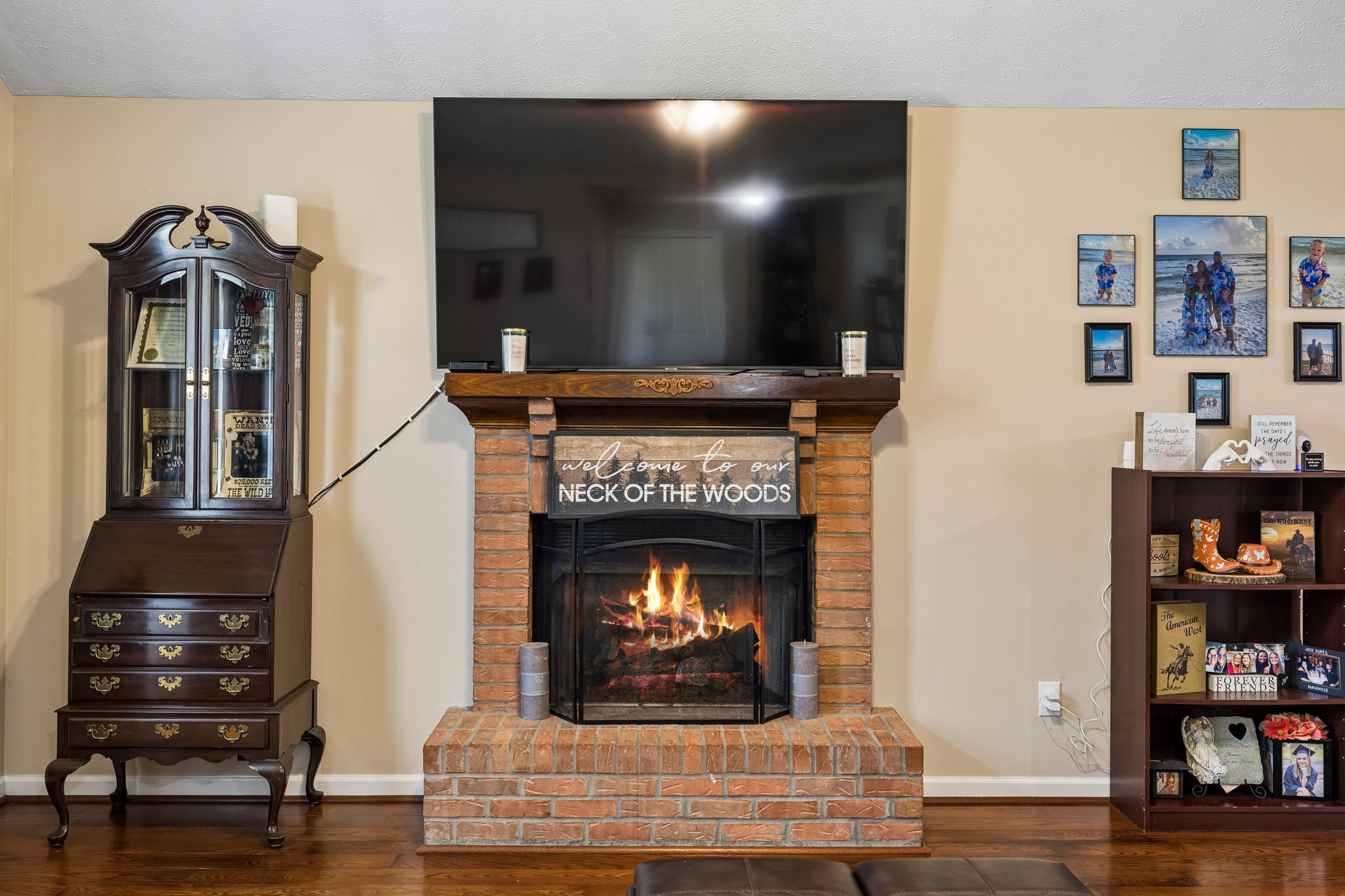 2075 Nikki Drive Springfield, TN 37172 - Photo 12 of 58 a living room with furniture and a fireplace