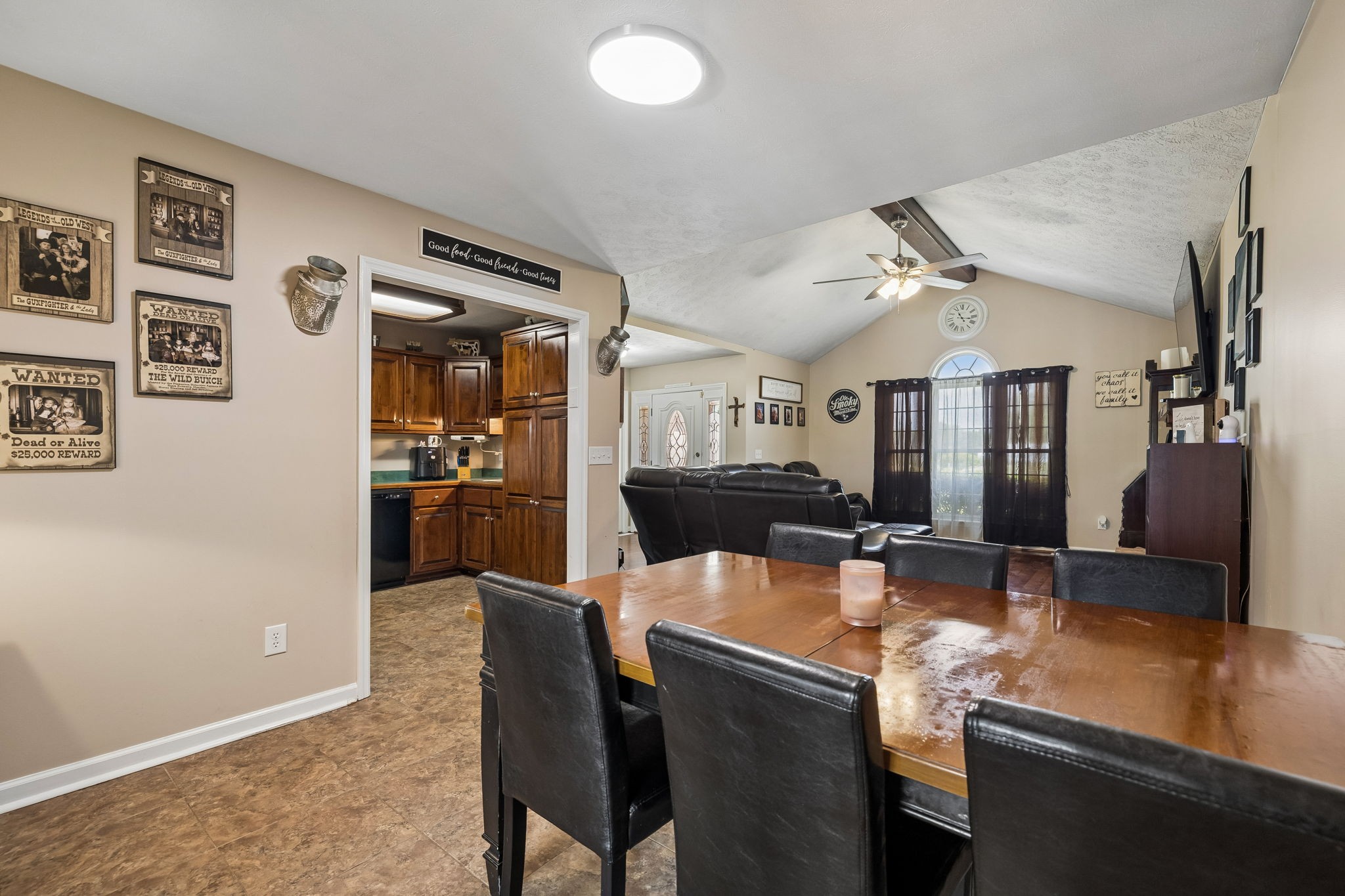 2075 Nikki Drive Springfield, TN 37172 - Photo 14 of 58 a living room with stainless steel appliances kitchen island granite countertop furniture and a view of kitchen