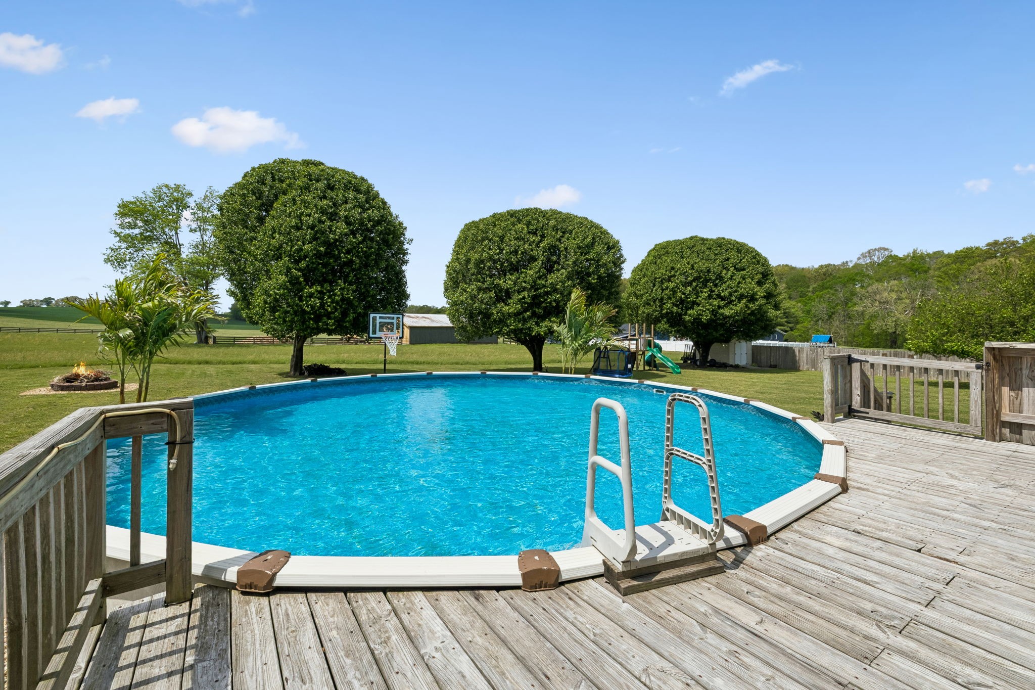 2075 Nikki Drive Springfield, TN 37172 - Photo 35 of 58 a view of a roof deck with wooden floor and fence