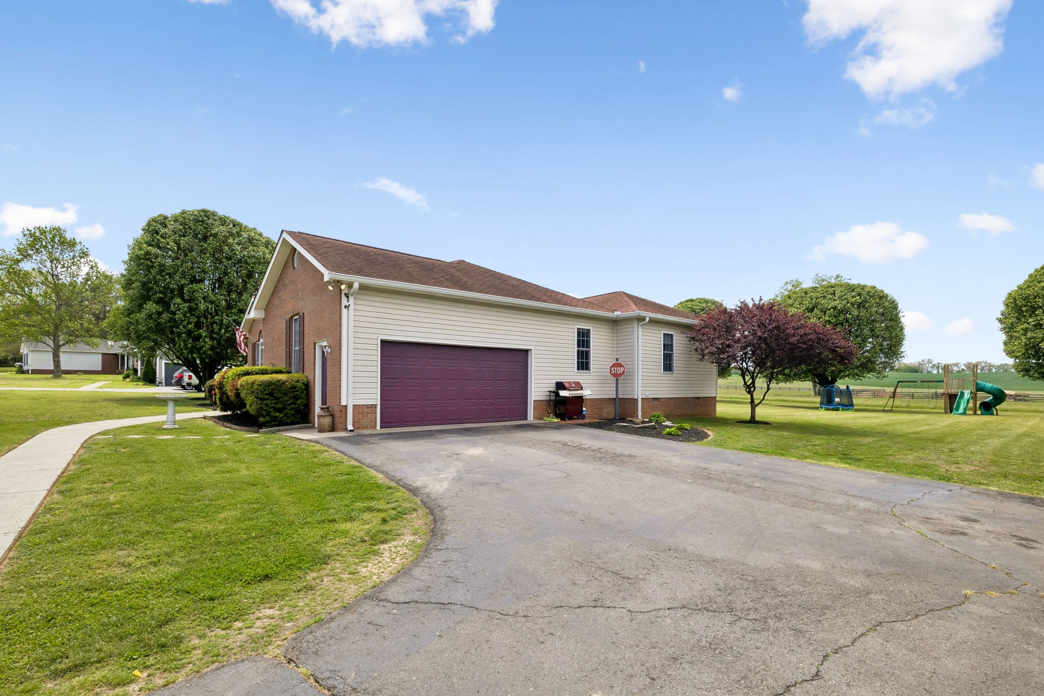2075 Nikki Drive Springfield, TN 37172 - Photo 46 of 58 a view of a house with a big yard and potted plants