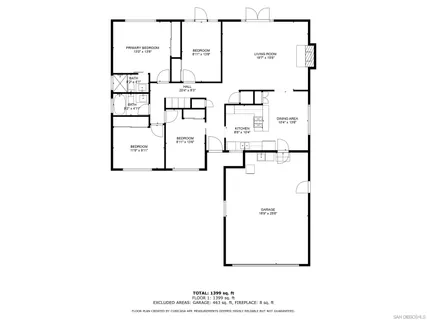 $1,069,500 | 4124 Mustang Street, San Diego, CA 92111