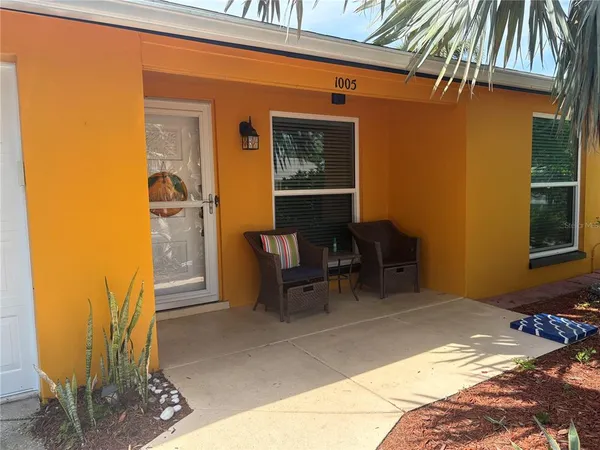 a view of balcony and patio