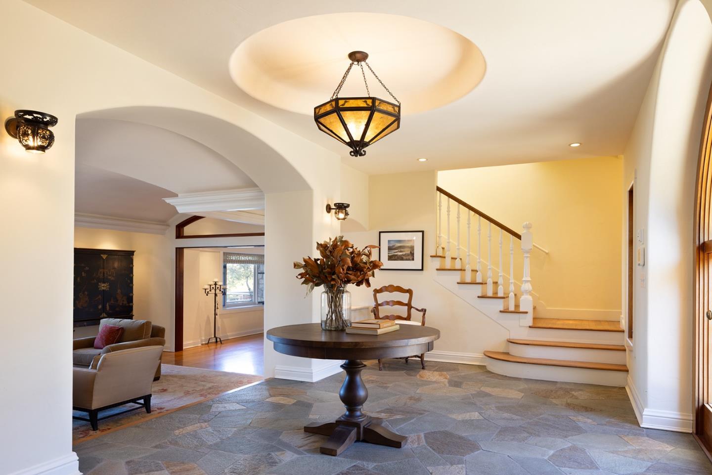 72 Fern Canyon Road Carmel, CA 93923 - Photo 7 of 66 a view of living room and dining room with wooden floor