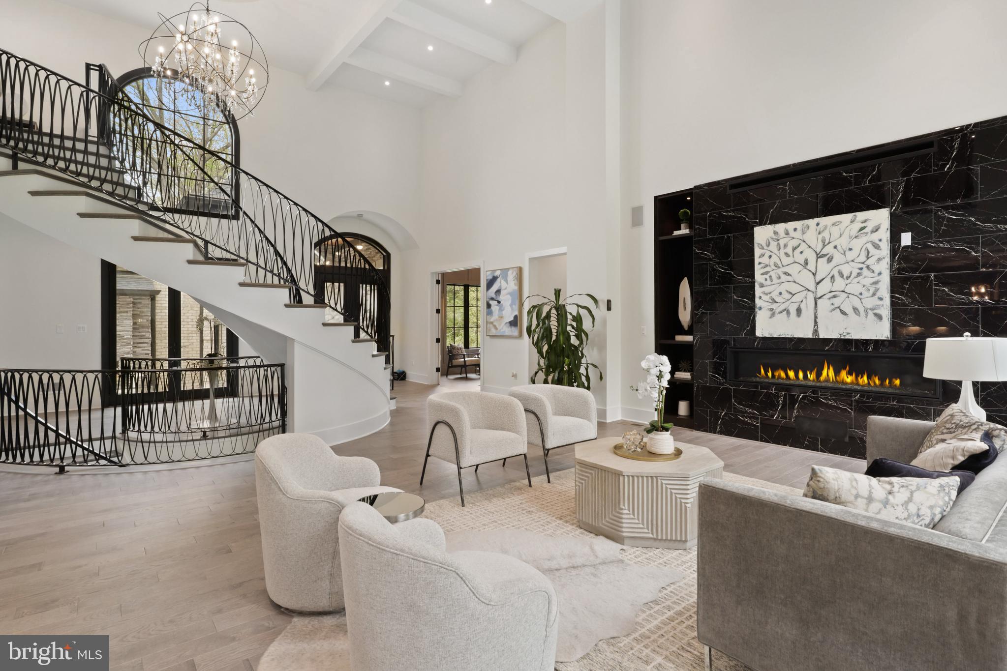 7227 Westerly Lane McLean, VA 22101 - Photo 12 of 76 Wow Factor as You Look Back to the Foyer