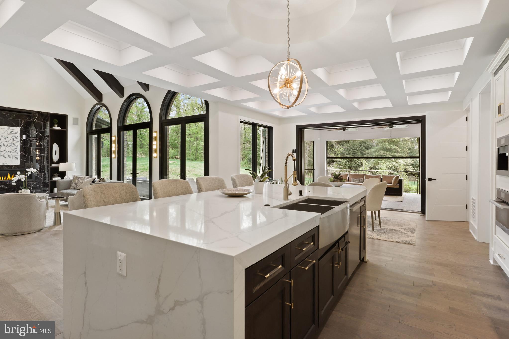 7227 Westerly Lane McLean, VA 22101 - Photo 21 of 76 Stand as Chef Overlooking all Entertainment Spaces