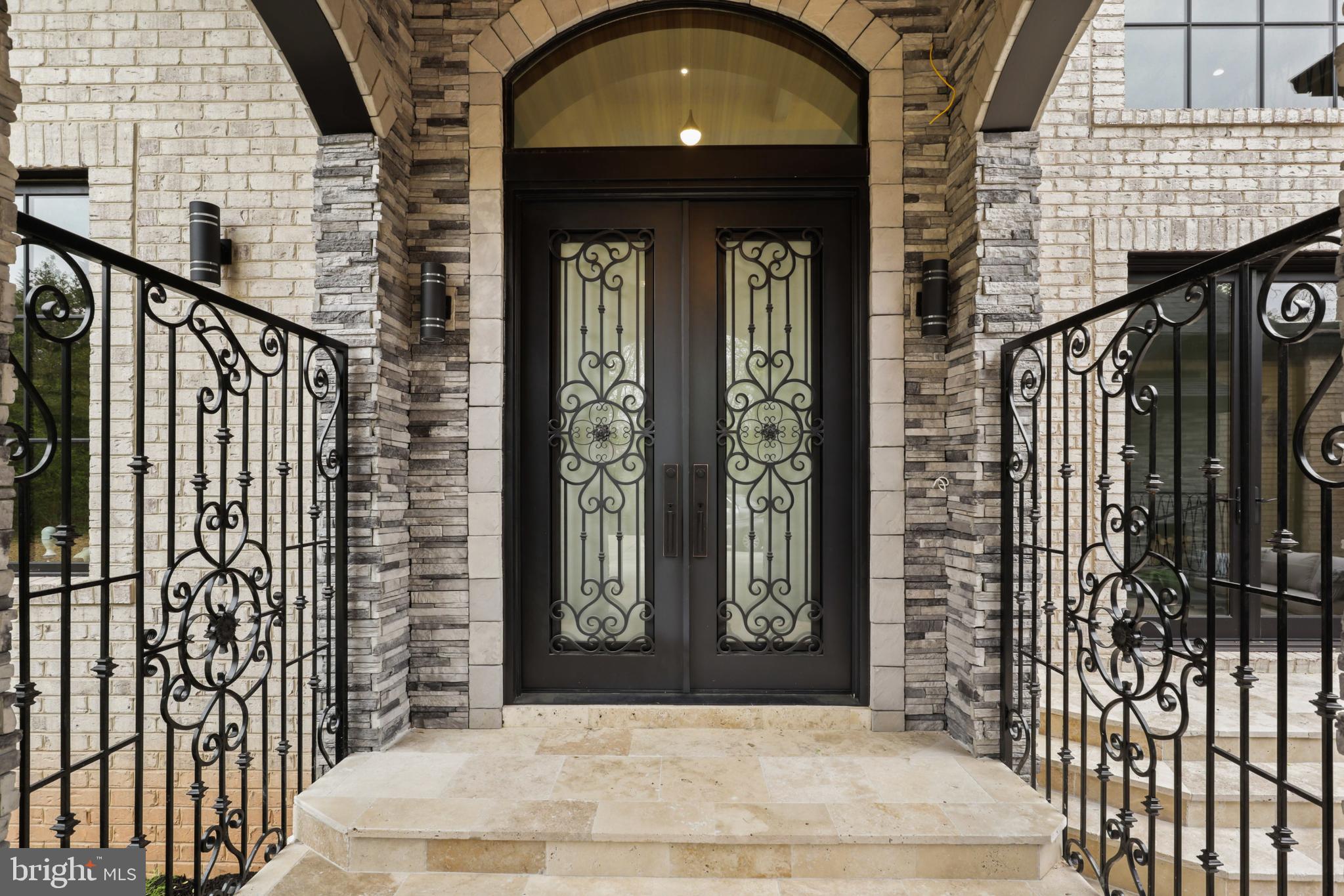 7227 Westerly Lane McLean, VA 22101 - Photo 4 of 76 Oversized Iron Doors