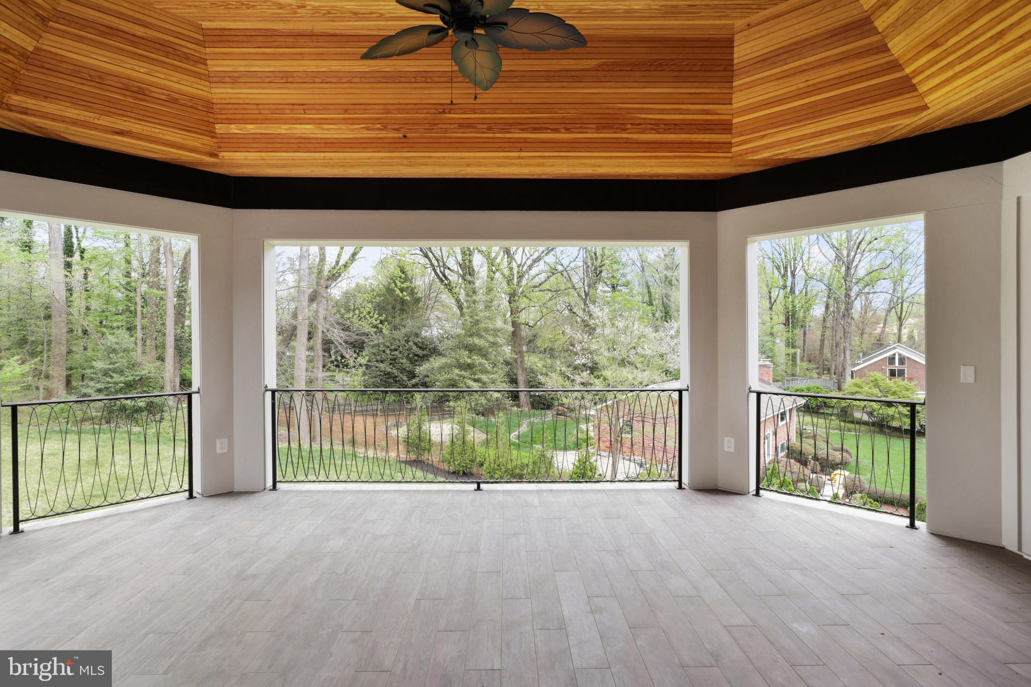 7227 Westerly Lane McLean, VA 22101 - Photo 43 of 76 Oversized Private Primary Balcony