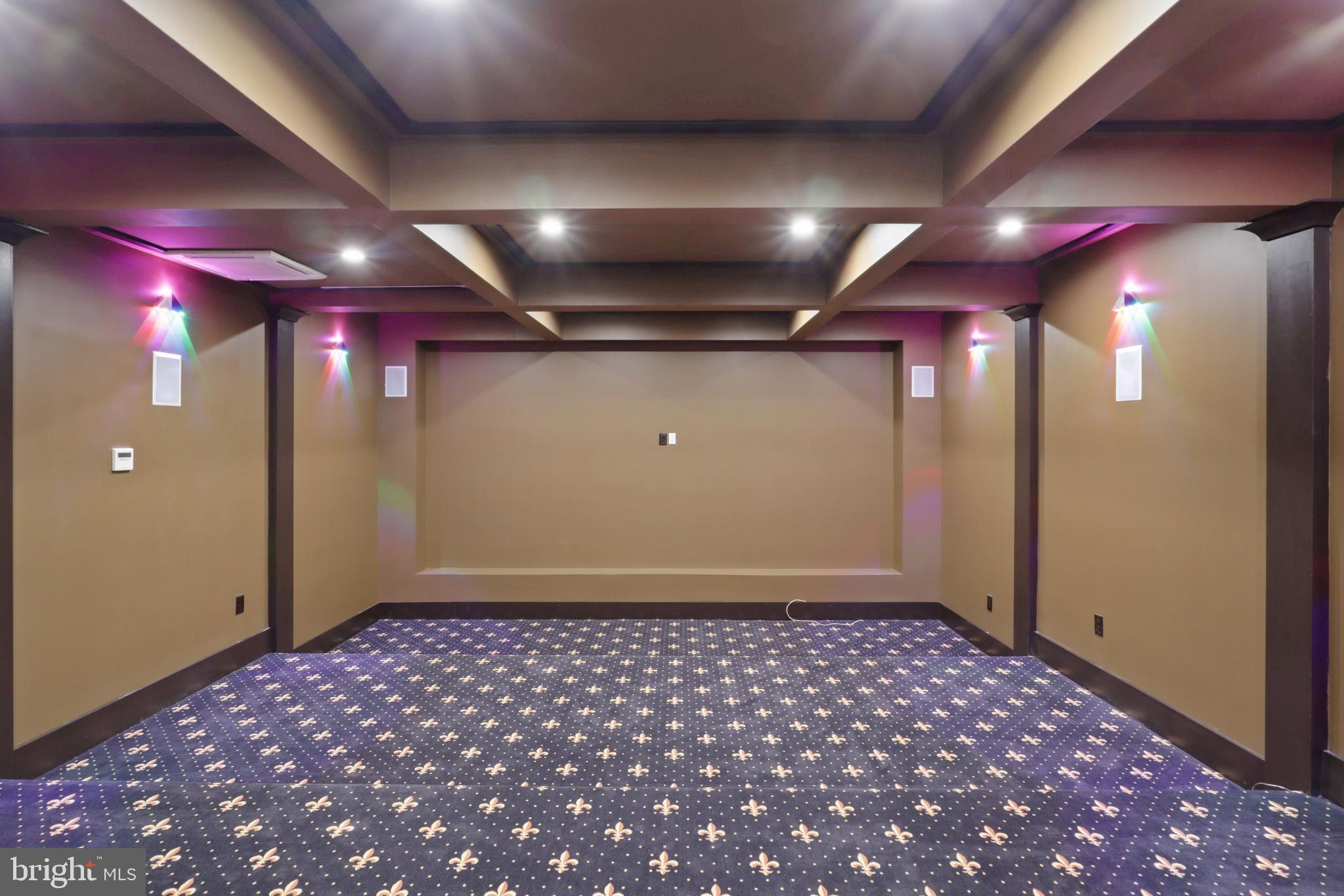 7227 Westerly Lane McLean, VA 22101 - Photo 72 of 76 Movie Theater also serves as a Safe Room