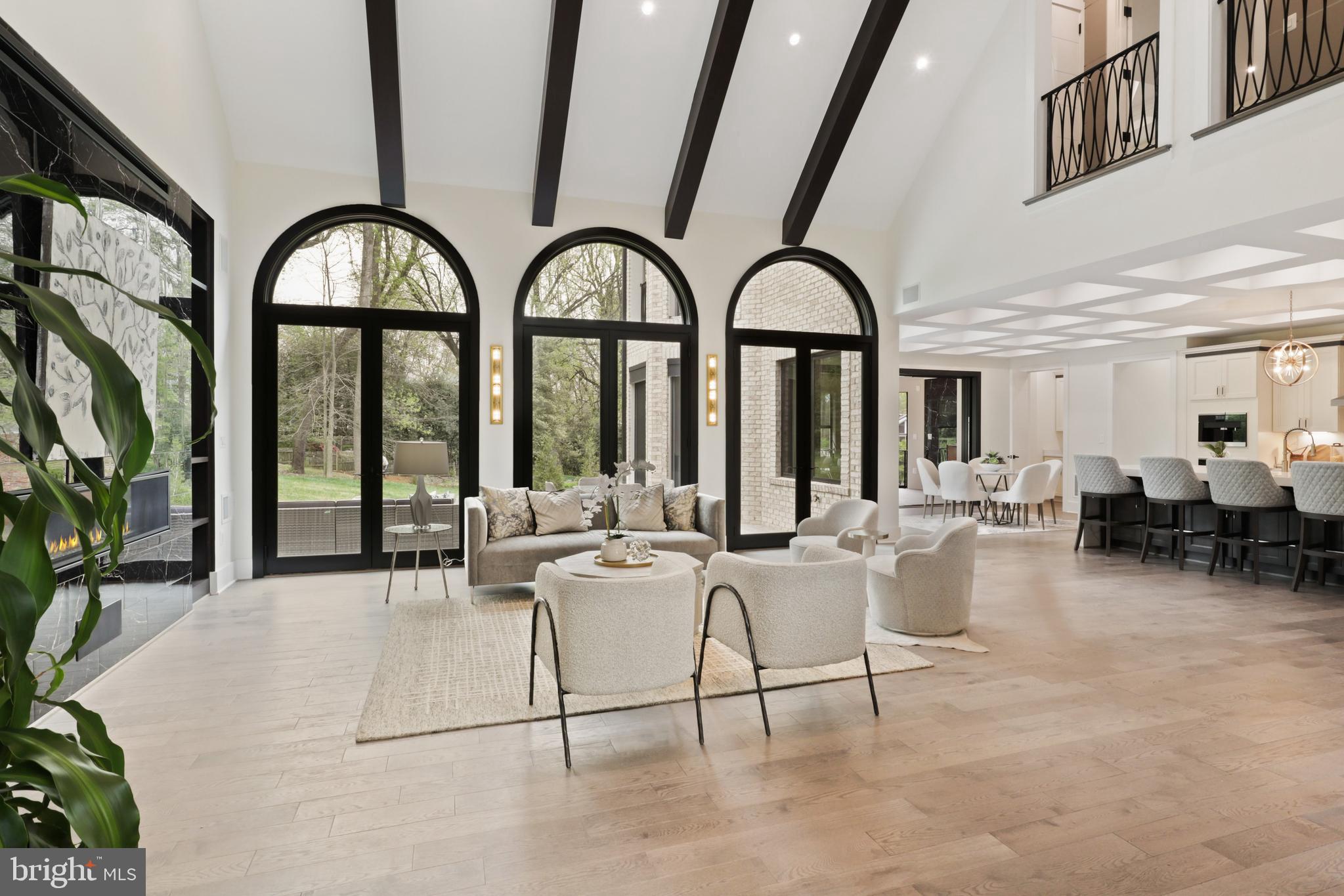 7227 Westerly Lane McLean, VA 22101 - Photo 9 of 76 Open Plan Living for Generous Entertainment Space