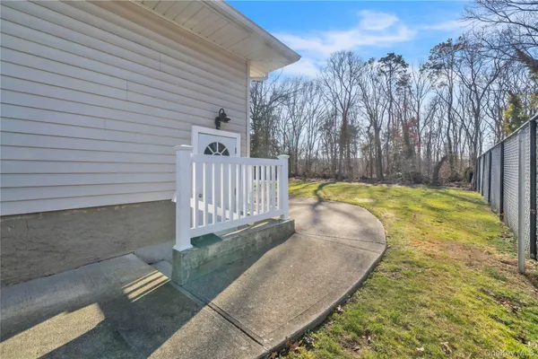 a view of a backyard with of the house