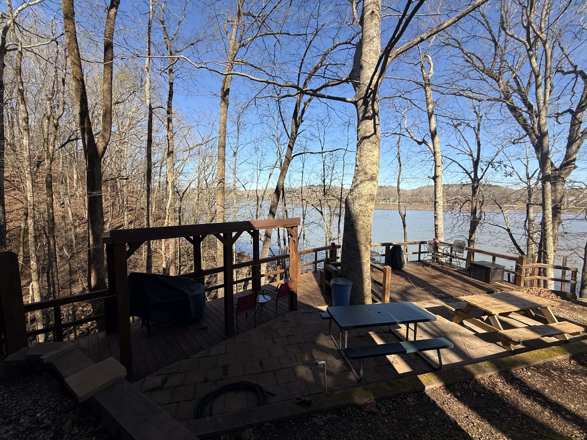 18531 Bream Bluff Athens, AL 35611 - Photo 30 of 41 a view of a chairs and table in the patio