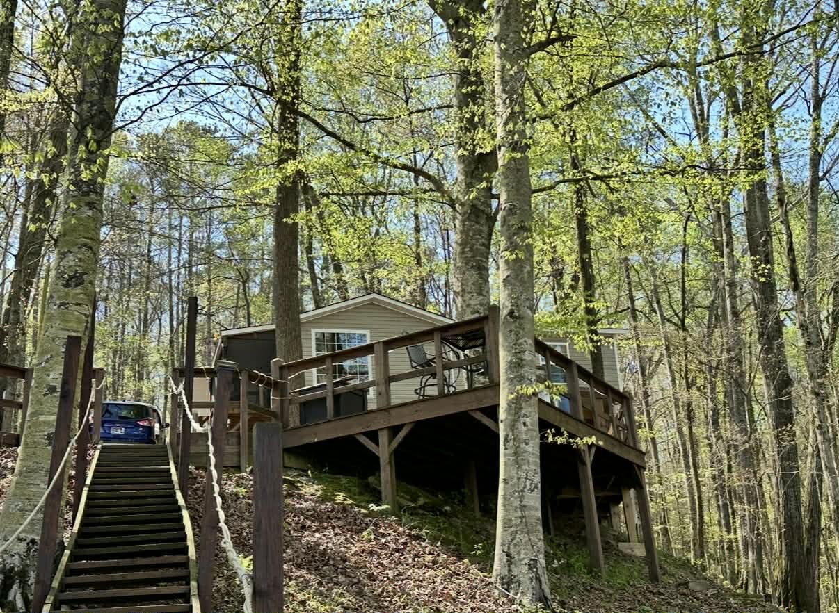 18531 Bream Bluff Athens, AL 35611 - Photo 5 of 41 a view of a balcony with two trees