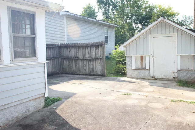 a view of storage and utility room
