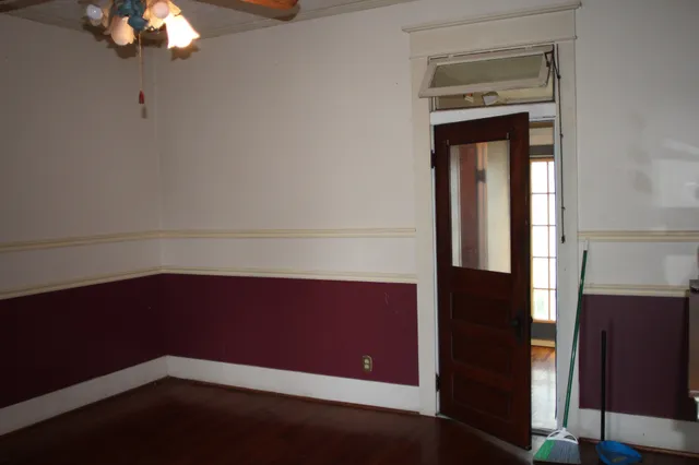 a view of walk in closet