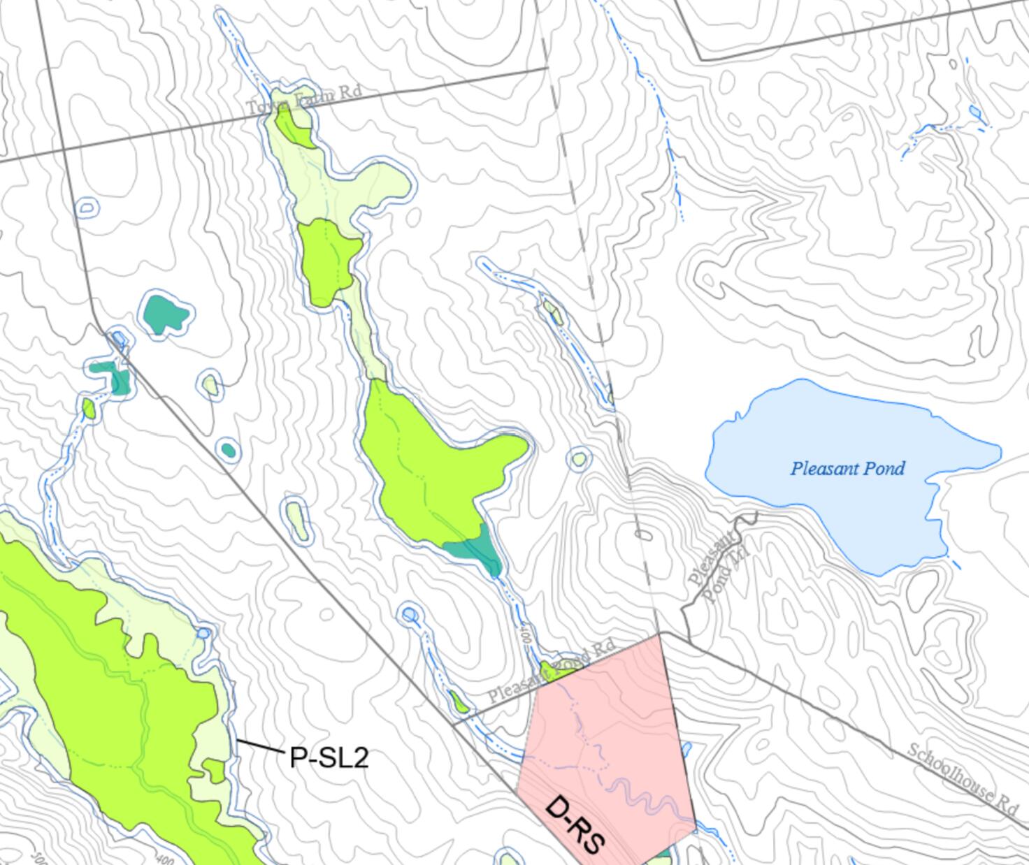Lot 23 Wilson Road Milo, ME 04463 - Photo 7 of 7 zoning map zoomed2, snable