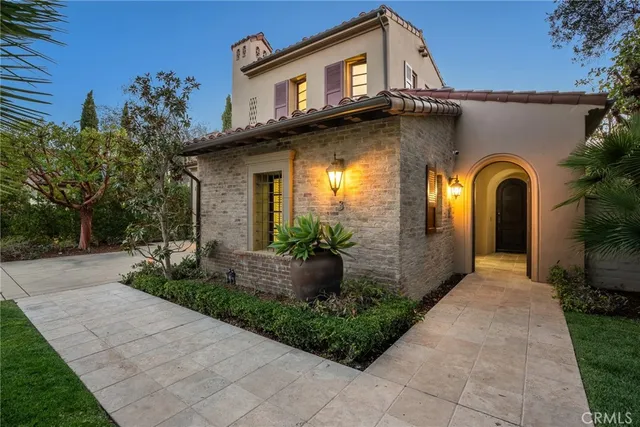 a view of living room with furniture and fireplace