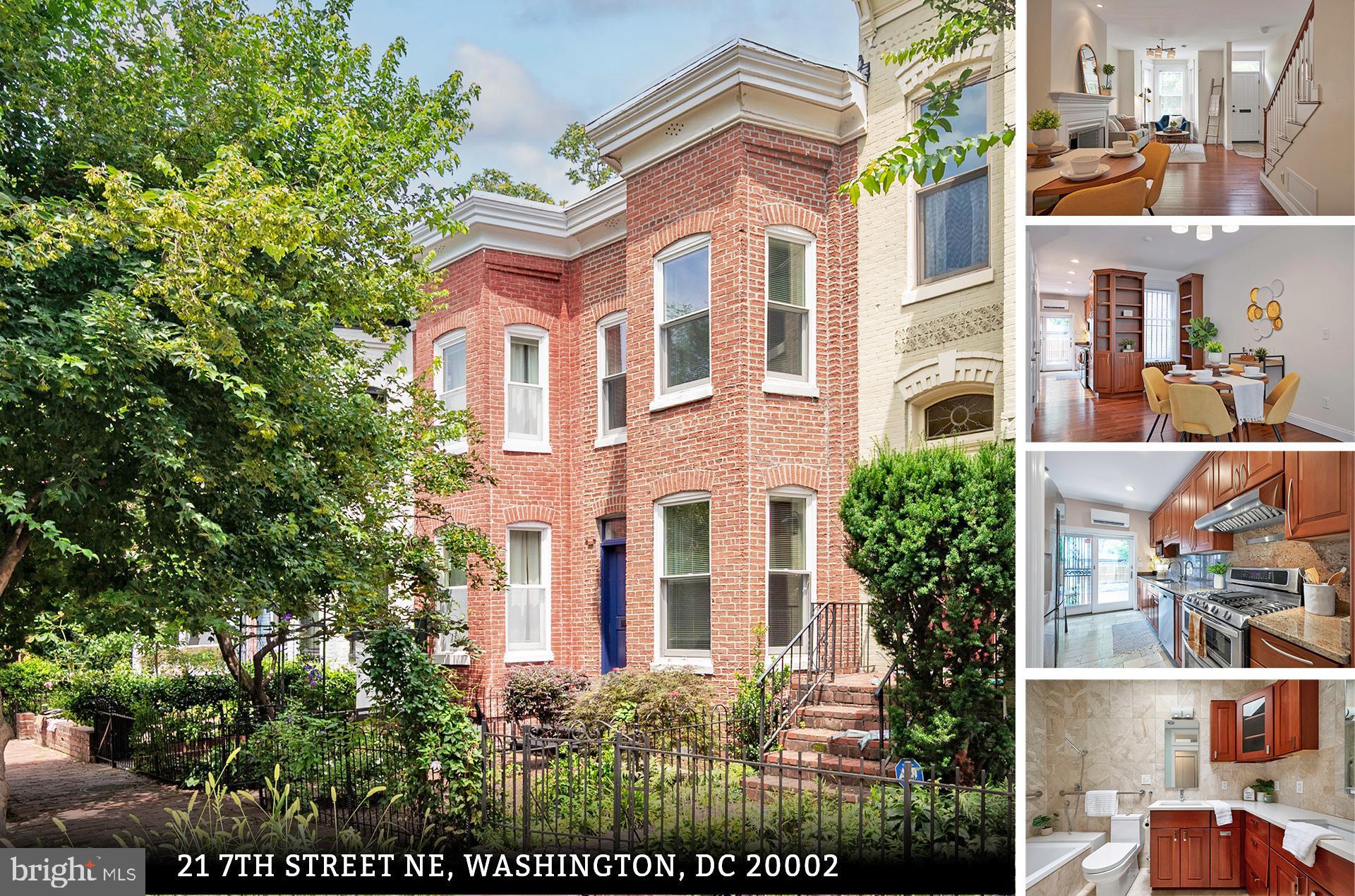 21 7th Street Northeast Washington, DC 20002 - Photo 1 of 73 Historic block of Capitol Hill