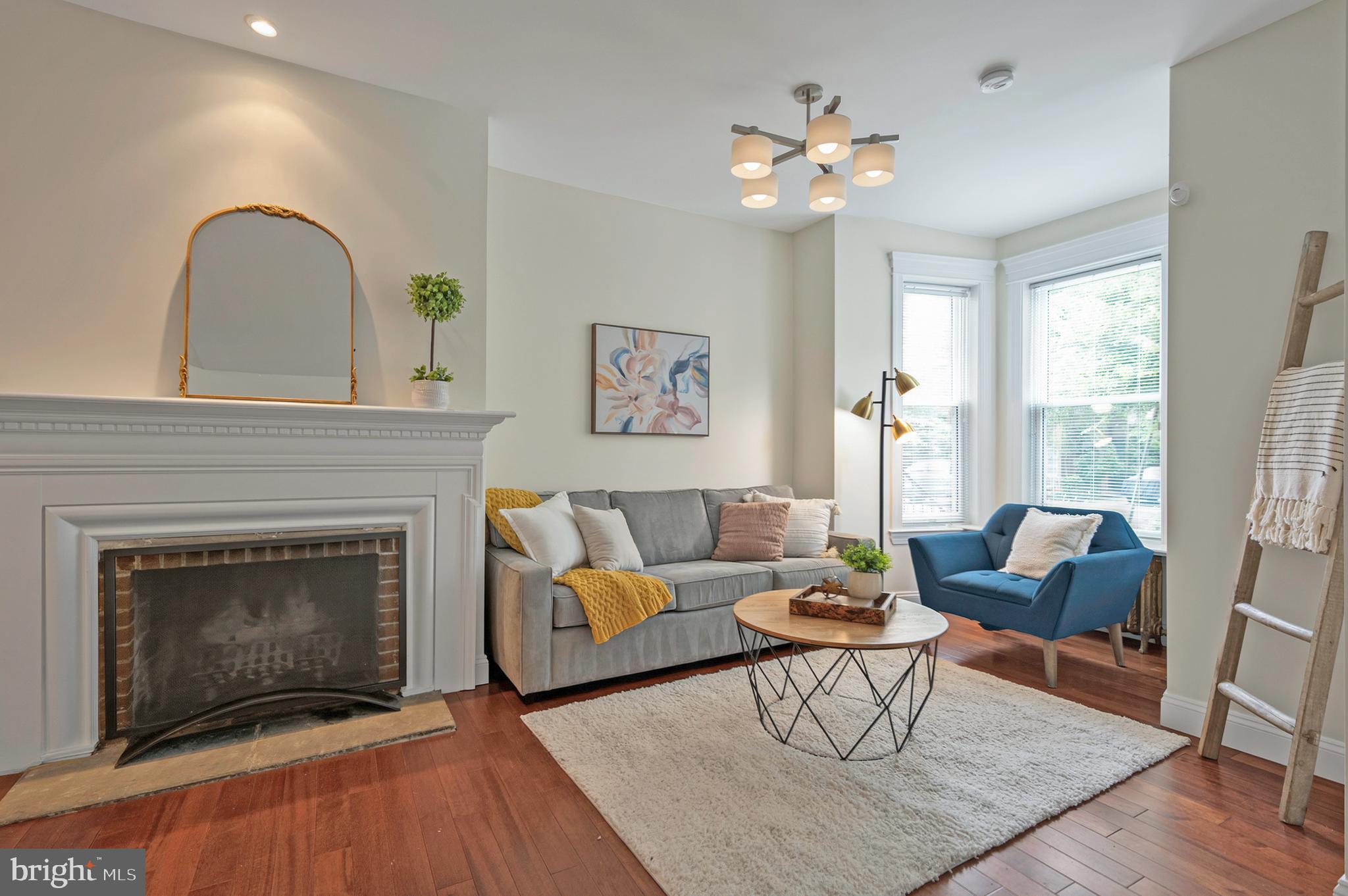 21 7th Street Northeast Washington, DC 20002 - Photo 2 of 73 High Ceilings and Fireplace
