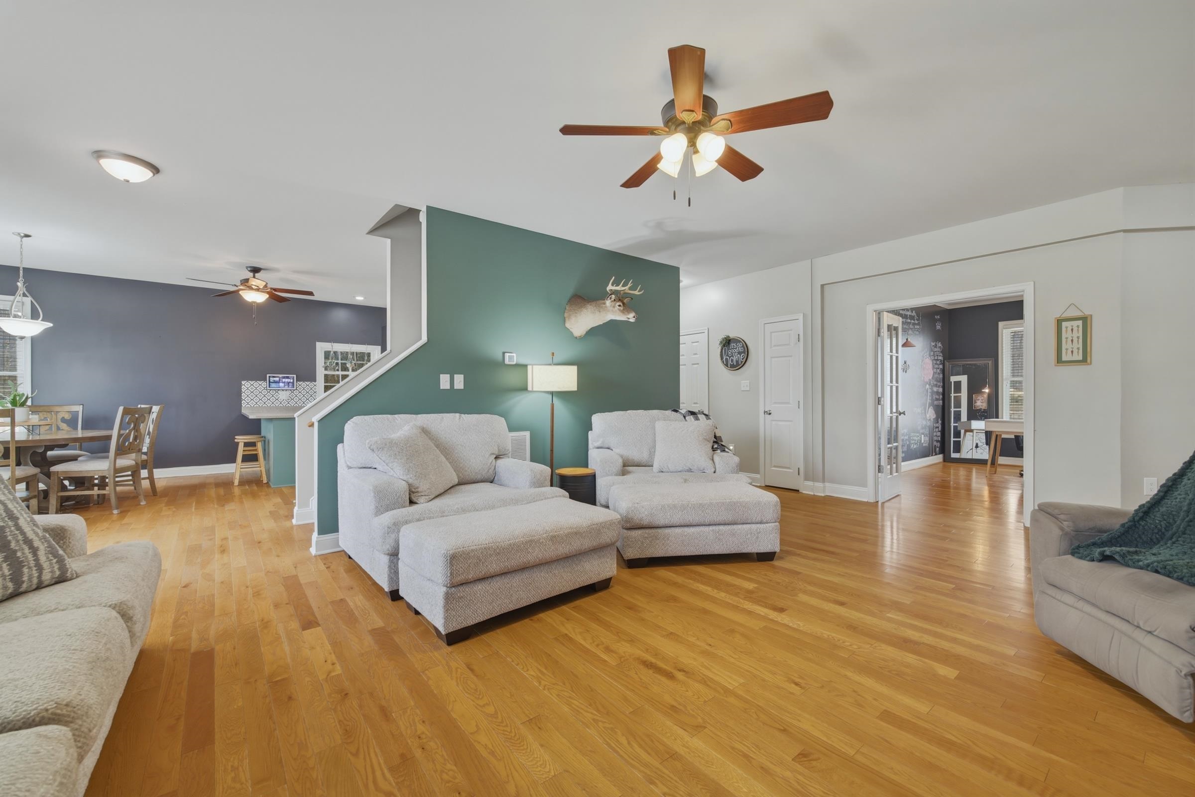 257 Hunter Road Maurertown, VA 22644 - Photo 7 of 61 a living room with furniture and a wooden floor