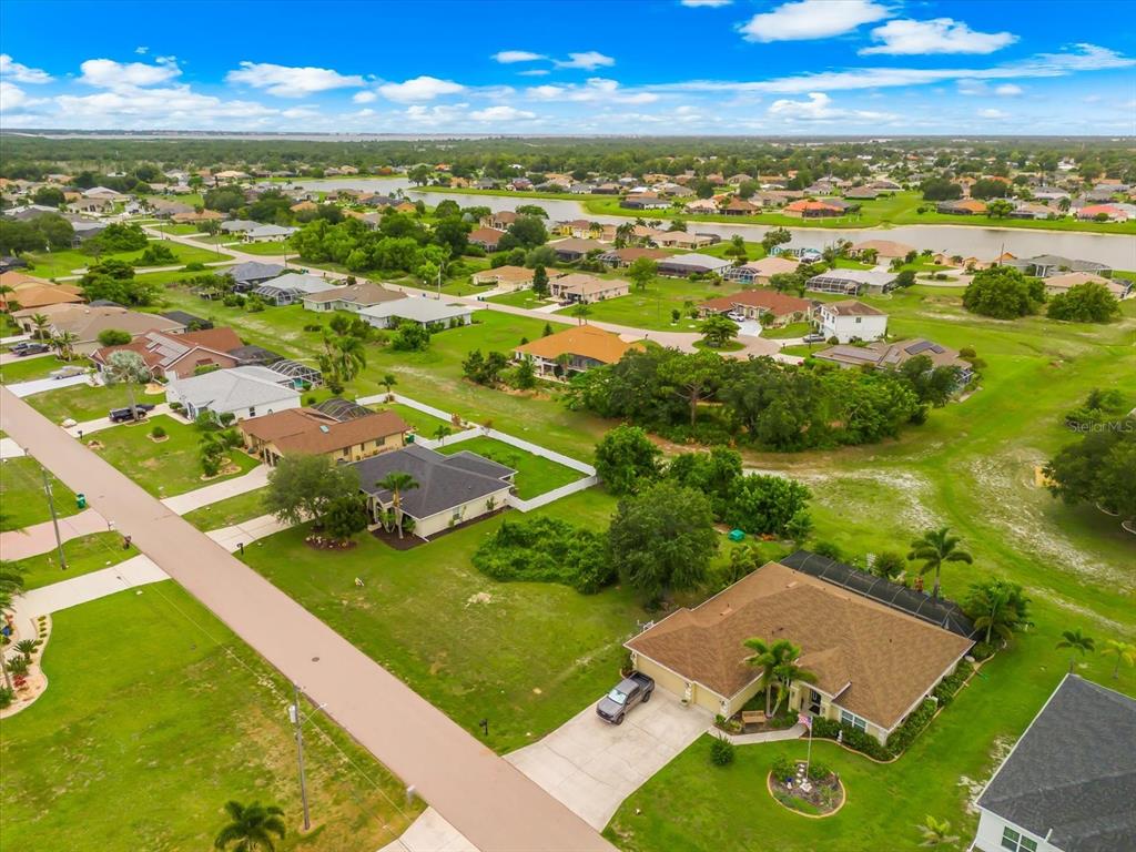 2381 Mauritania Road Punta Gorda, FL 33983 - Photo 5 of 12 an aerial view of residential houses with outdoor space