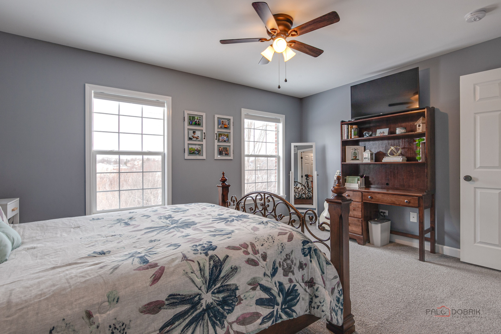 1502 Anderson Trail Zion, IL 60099 - Photo 23 of 30 a bedroom with a large bed and a window