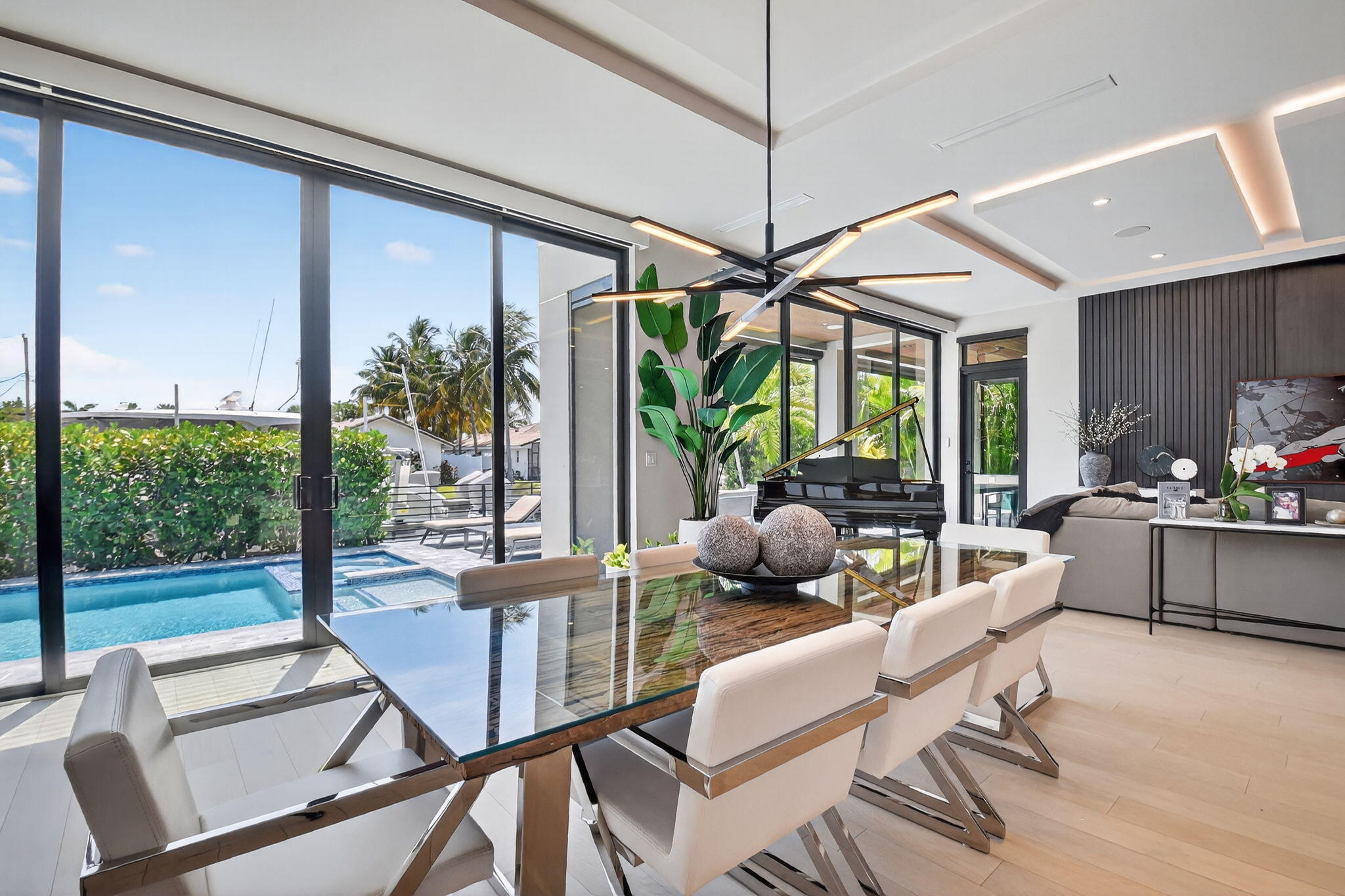 770 Enfield Street Boca Raton, FL 33487 - Photo 16 of 90 a living room with furniture and a large window
