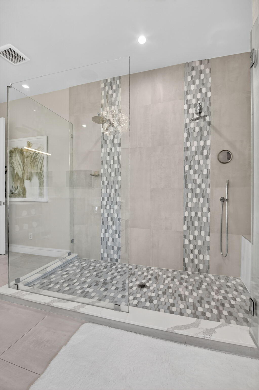 770 Enfield Street Boca Raton, FL 33487 - Photo 60 of 90 a bathroom with a glass door shower